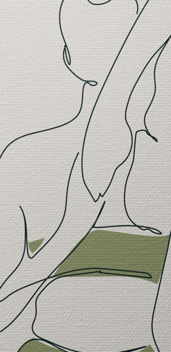 O femeie așezată în poziția yoga O femeie așezată în poziția yoga