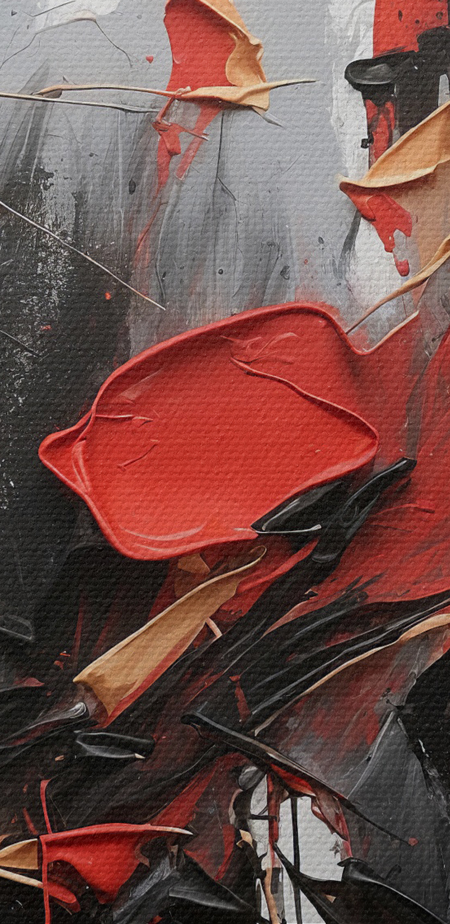 O pictură a unei persoane cu diferite culori