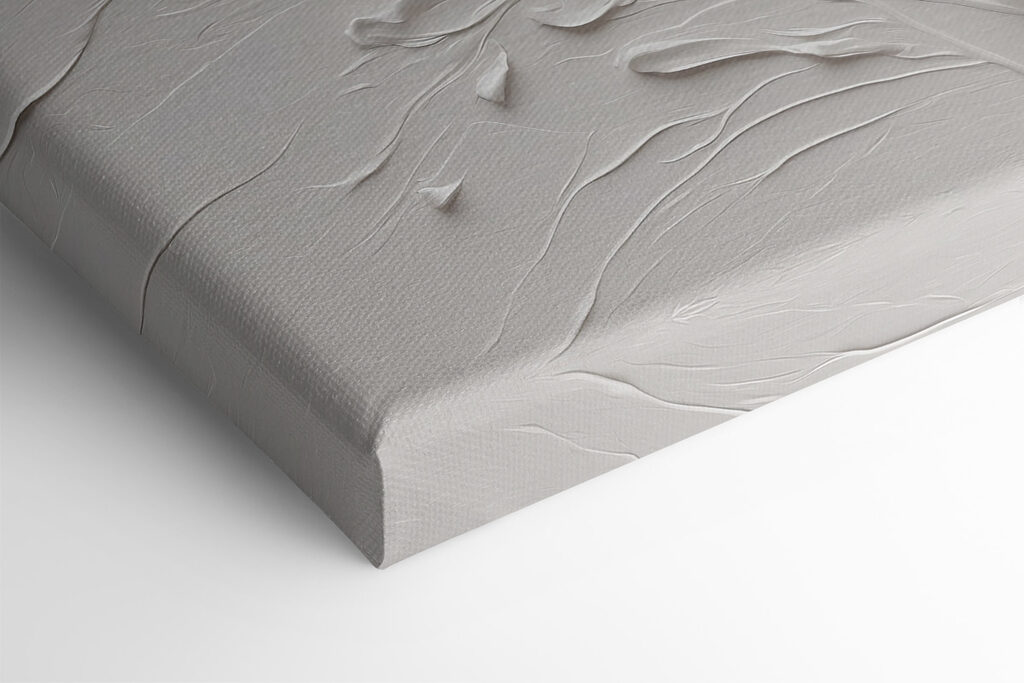 A white flower with leaves A white flower with leaves