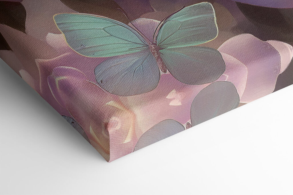 Two butterflies on a flower