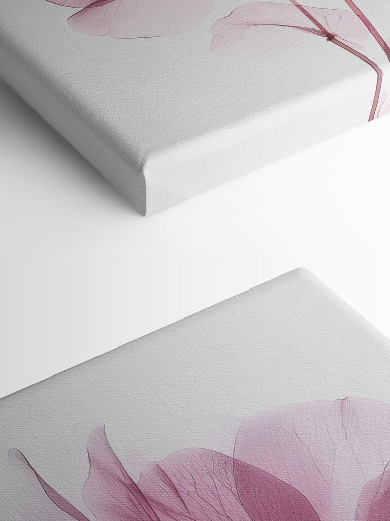 Group of pink flowers