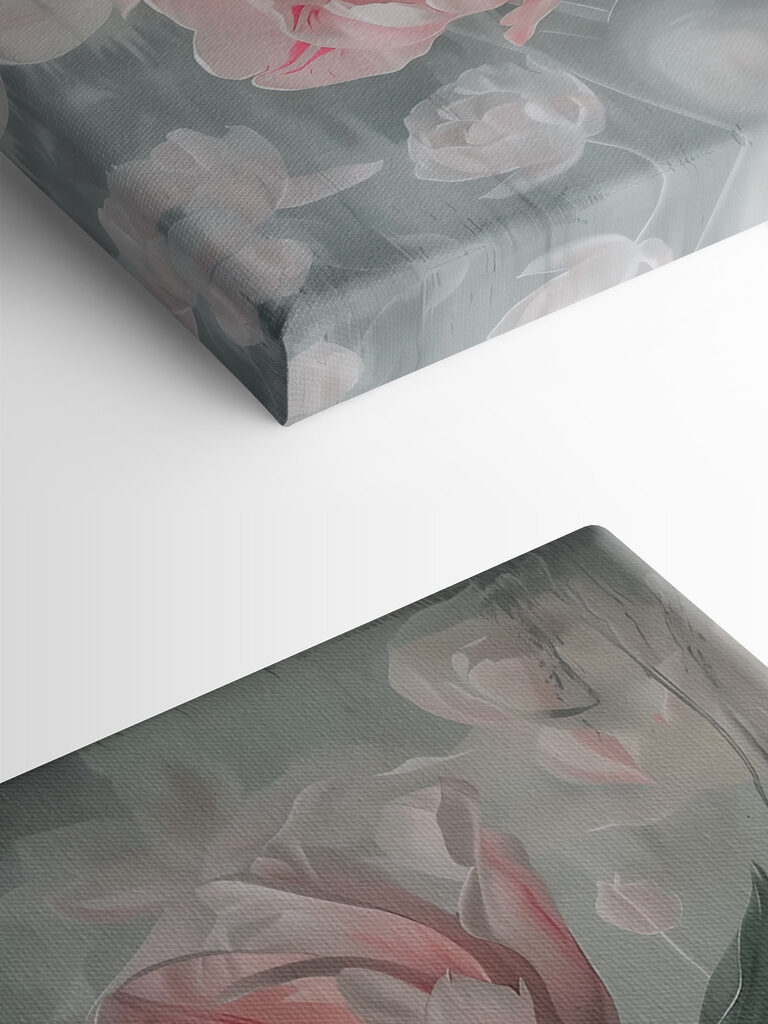 Elegant blooms in soft pastel hues