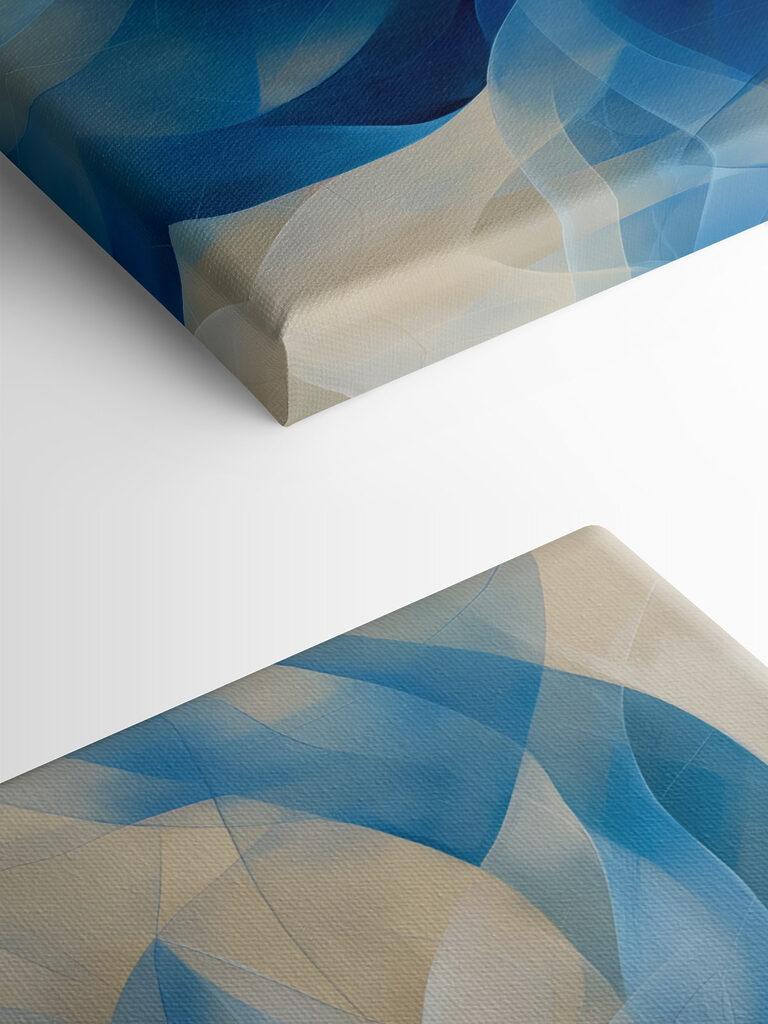 Blue and white swirly flower Blue and white swirly flower