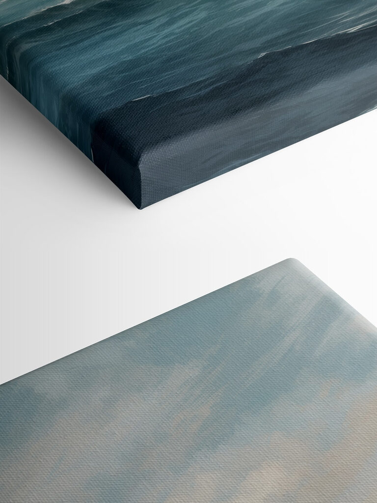 Large body of water with waves