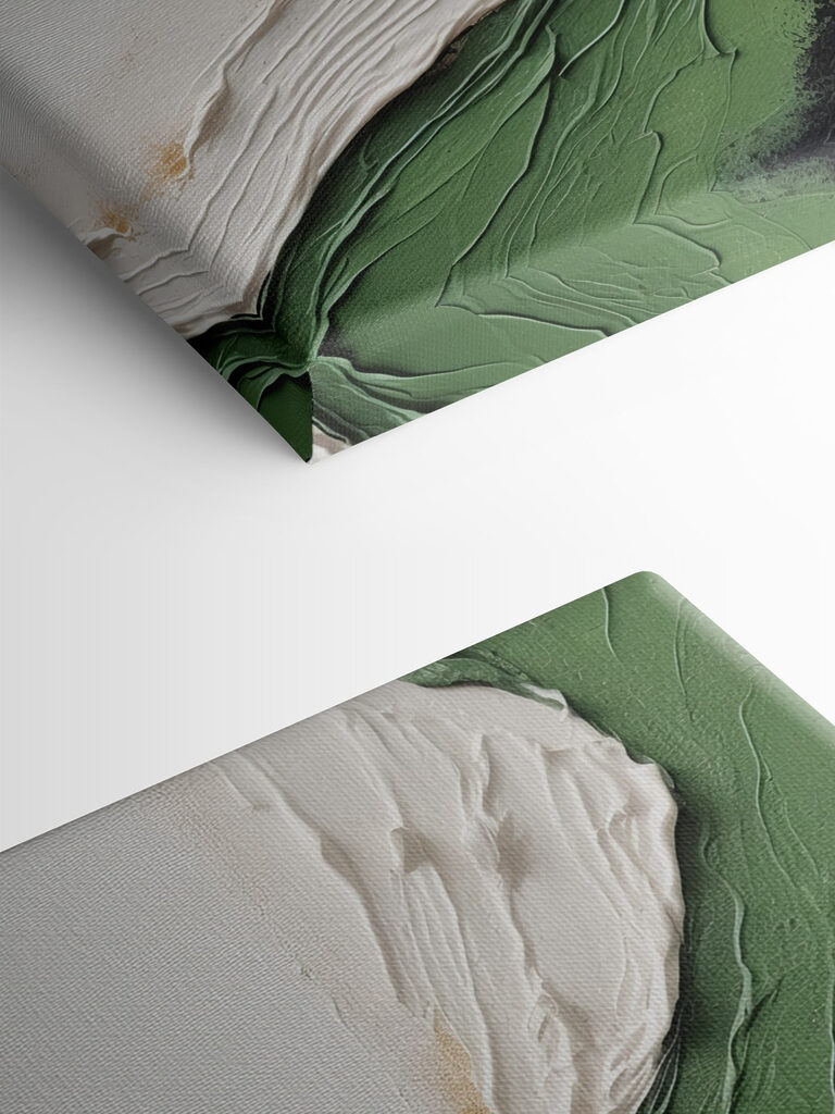 Close up of a painting Close up of a painting