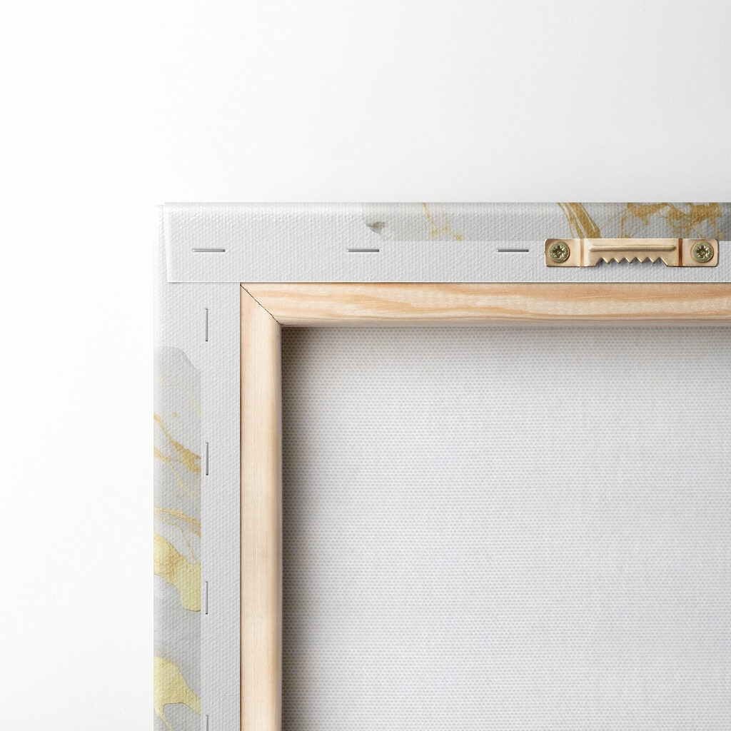 Flowing black and white patterns unite