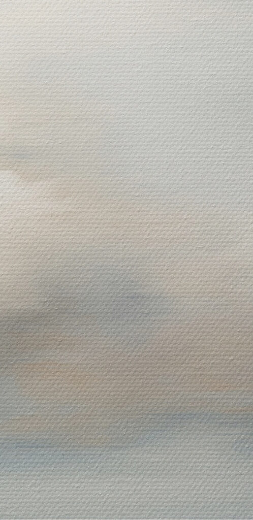 Cloudy sky over a body of water