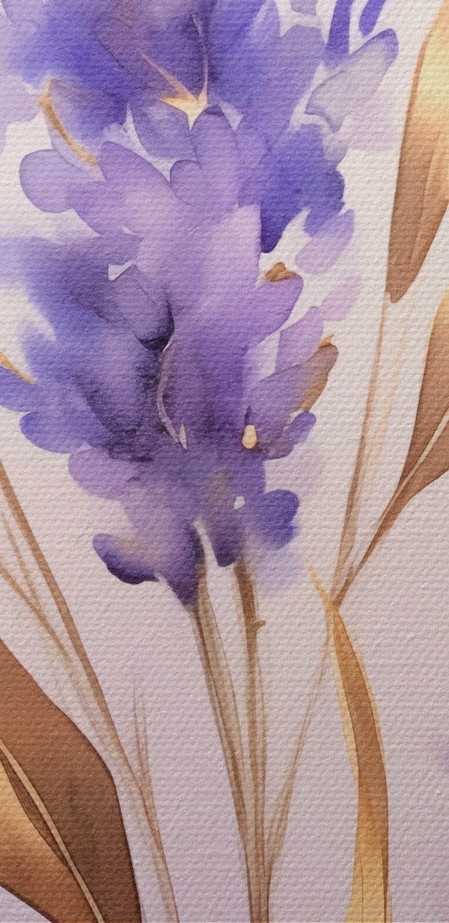 Inflorescențe delicate în nuanțe delicate de lavandă