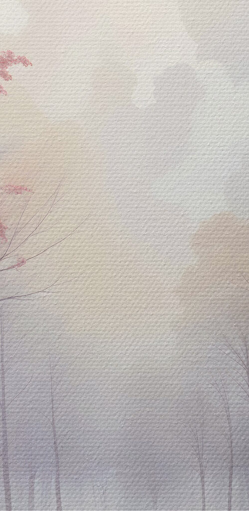 Water body with trees and a cloudy sky