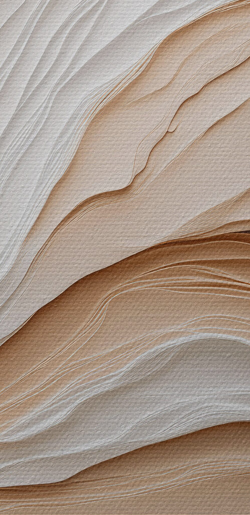 White and brown paper cut shapes White and brown paper cut shapes
