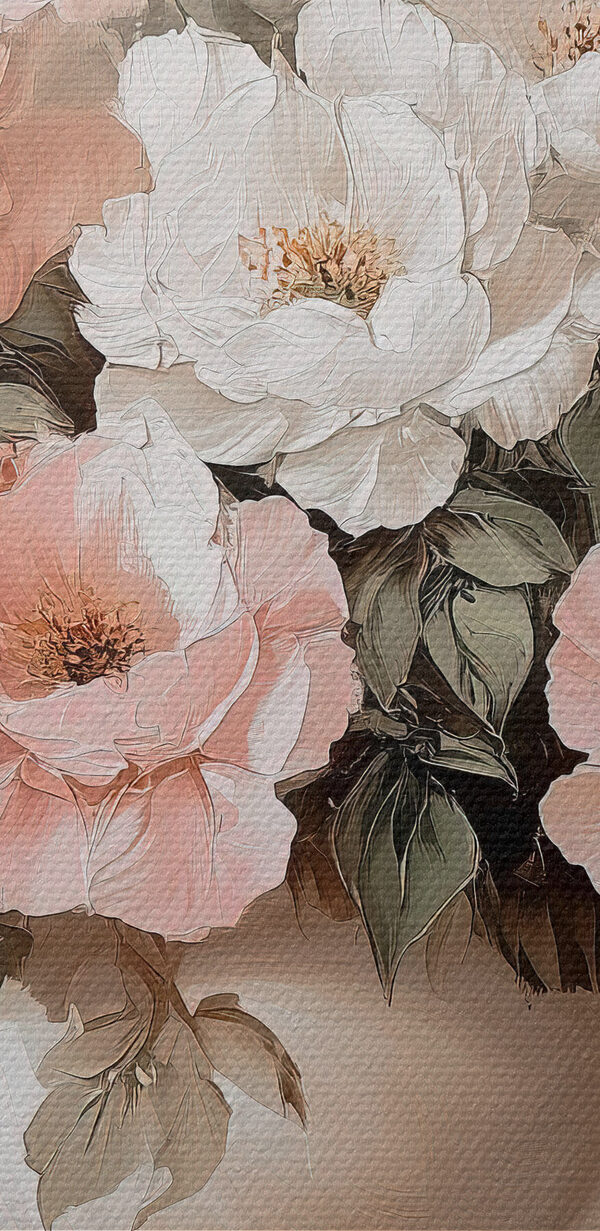 Pictura de flori într-o vază s41842pzvl 600x1231 - Pictura de flori într-o vază