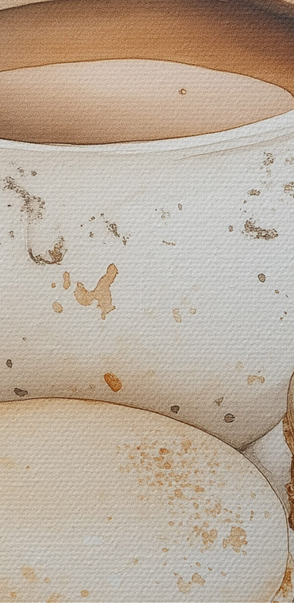 Ceașcă de cafea și prăjituri pe o farfurie Ceașcă de cafea și prăjituri pe o farfurie