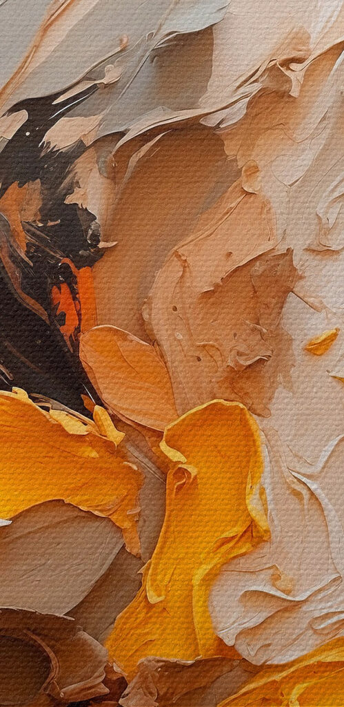 Painting of different colors