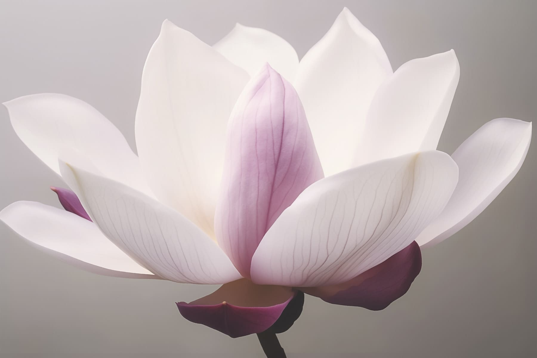 Delicate petals in soft hues