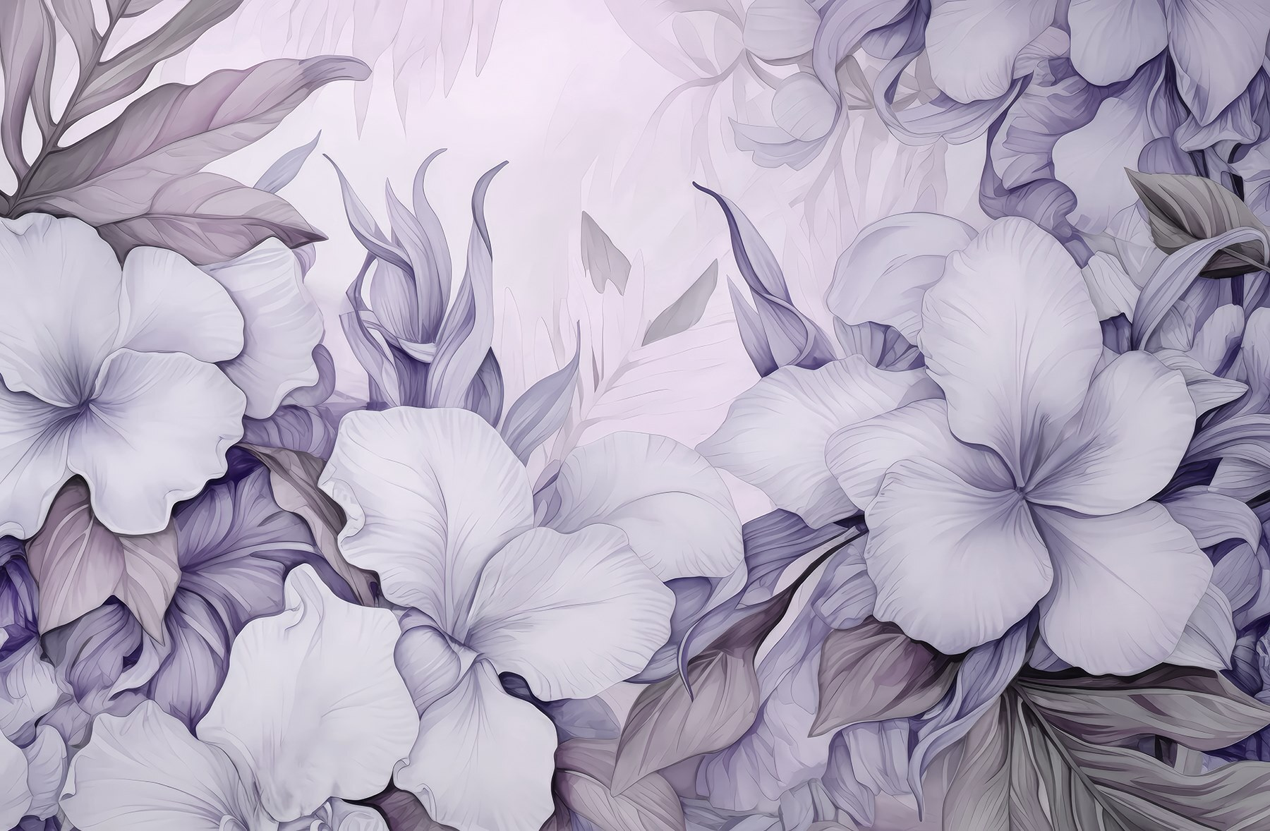 Delicate blooms in soft pastels Delicate blooms in soft pastels