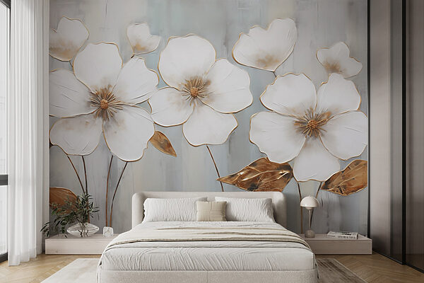 Flori delicate cu accente elegante Flori delicate cu accente elegante