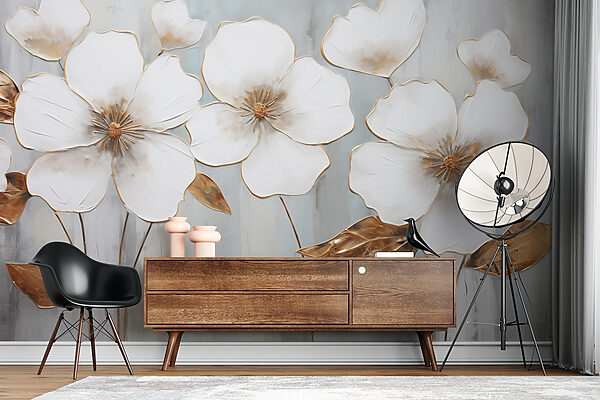 Flori delicate cu accente elegante Flori delicate cu accente elegante