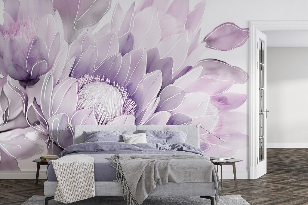 Delicate blooms in soft hues Delicate blooms in soft hues