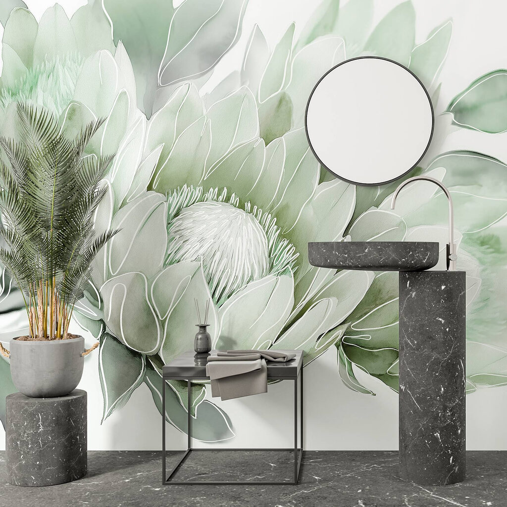 Soft petals in gentle hues Soft petals in gentle hues