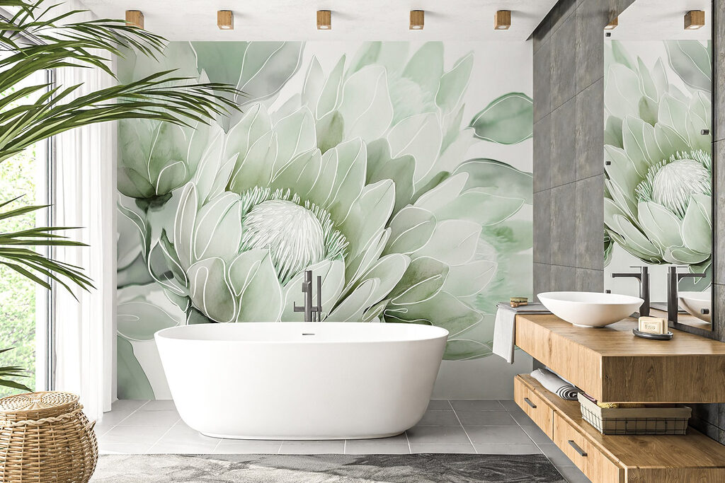 Soft petals in gentle hues Soft petals in gentle hues