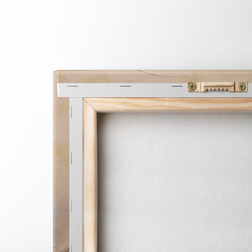 Painting of a mountain range