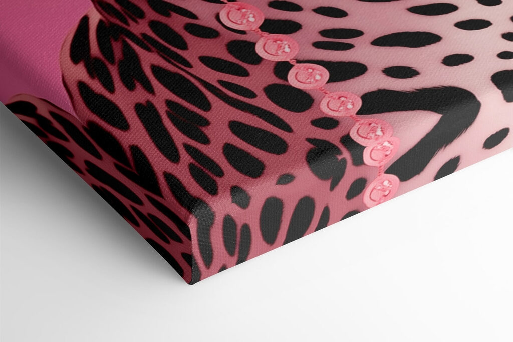 Leopard with a necklace Leopard with a necklace