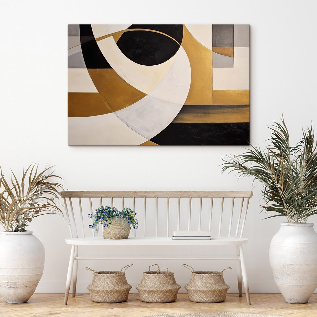 Dynamic shapes in monochrome harmony Dynamic shapes in monochrome harmony