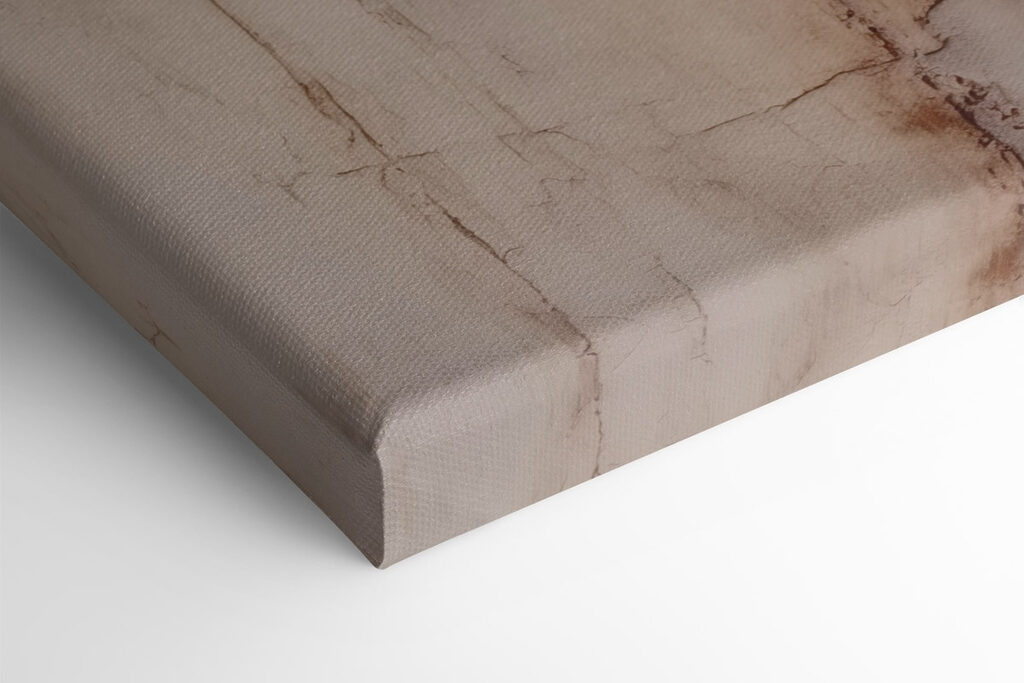 Textured walls with circular element Textured walls with circular element