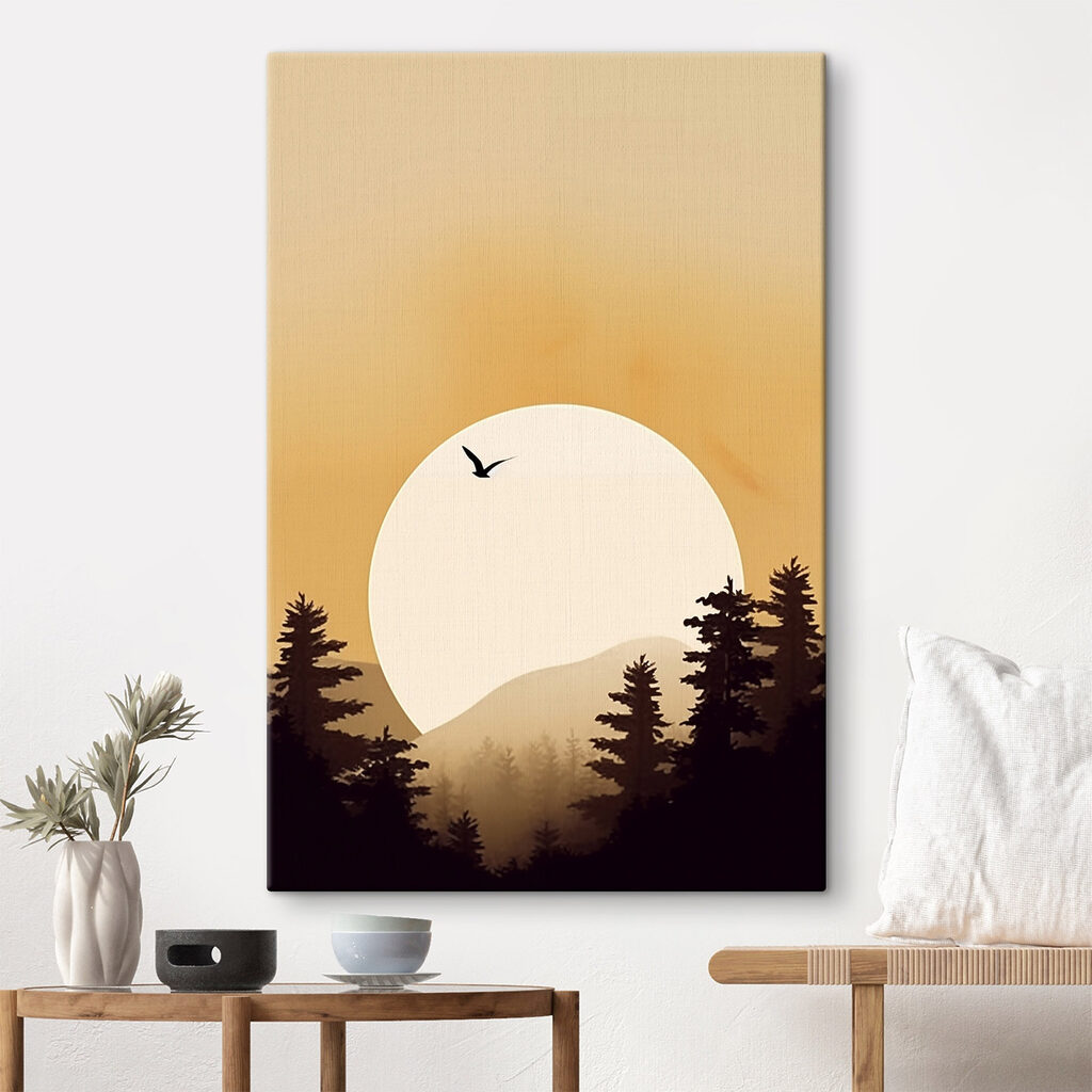 Bird flying in the sky