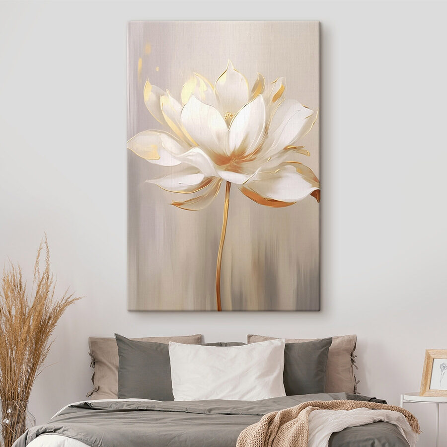 Floare elegantă în nuanțe moi