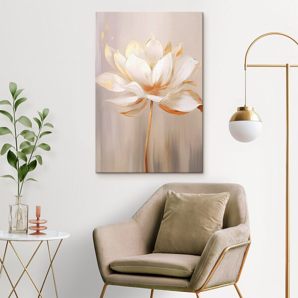 Floare elegantă în nuanțe moi Floare elegantă în nuanțe moi