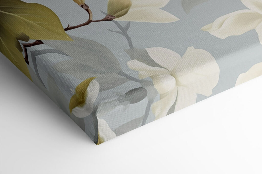 Beautiful magnolias in soft hues