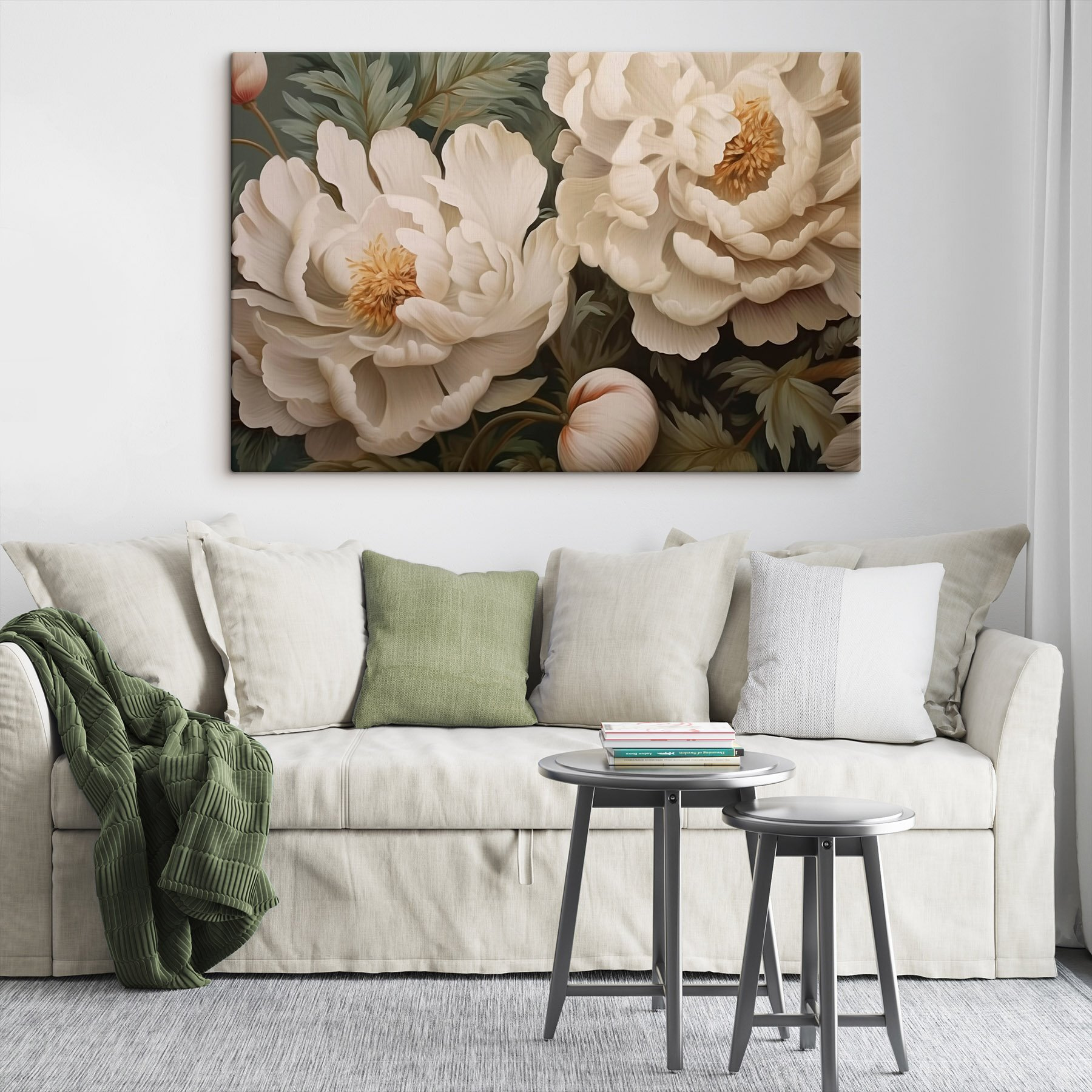 Elegant blooms in soft tones Elegant blooms in soft tones