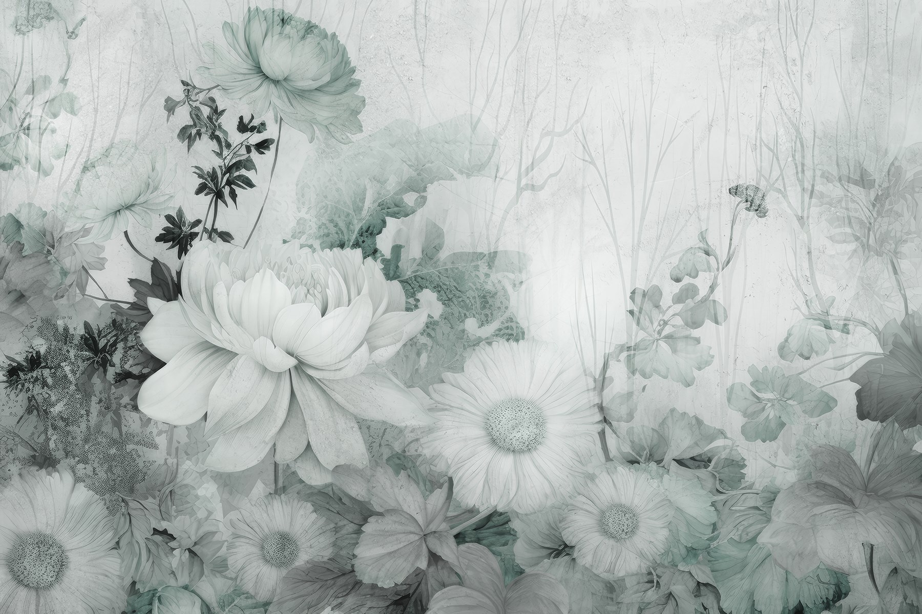 Delicate blooms in soft hues Delicate blooms in soft hues