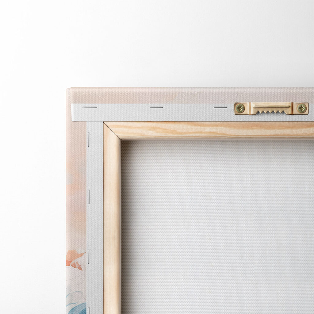 Painting of waves in the ocean Painting of waves in the ocean