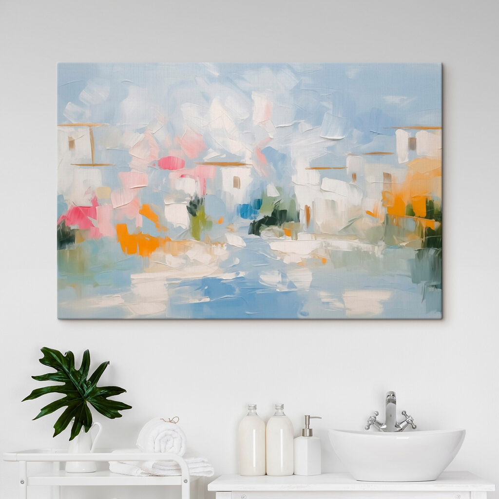 Painting of a landscape Painting of a landscape