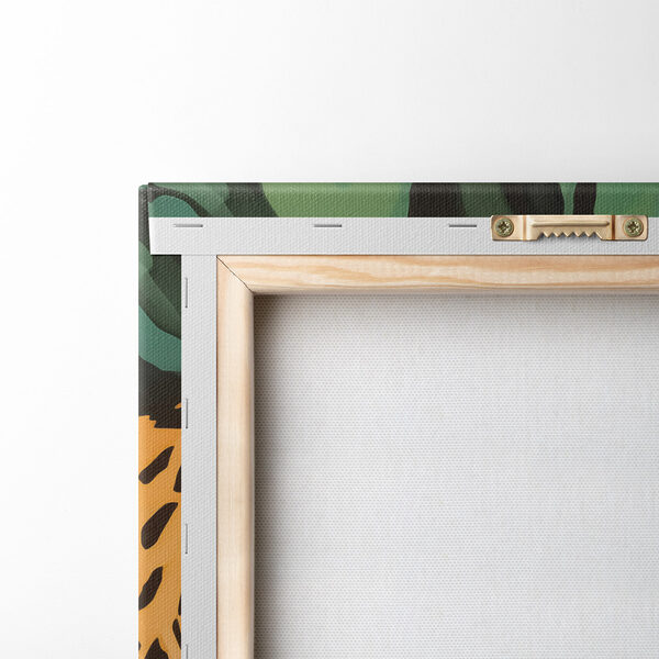 Painting of a leopard