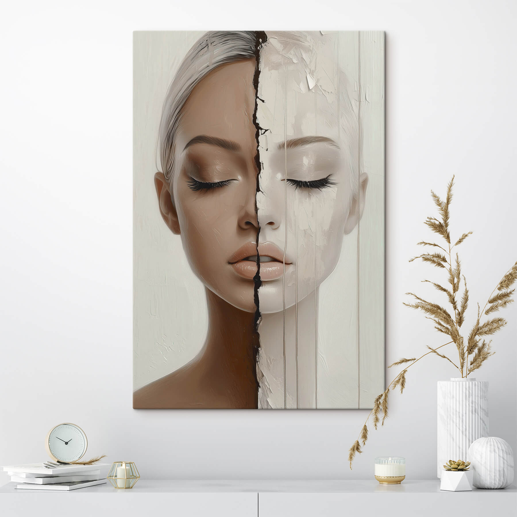 Different shades of beauty collide here