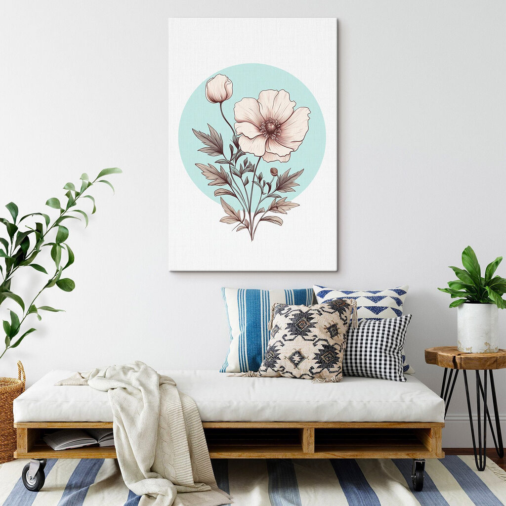 Drawing of a flower Drawing of a flower