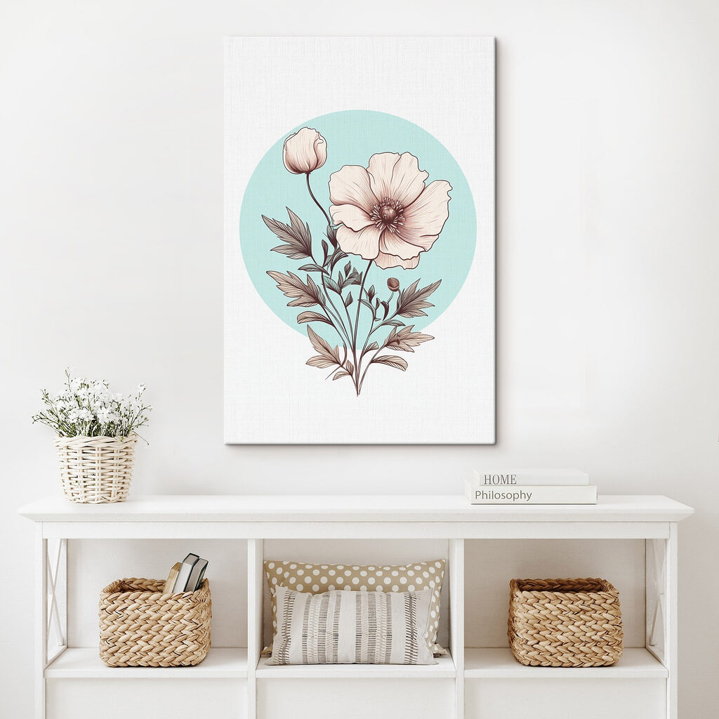 Drawing of a flower Drawing of a flower