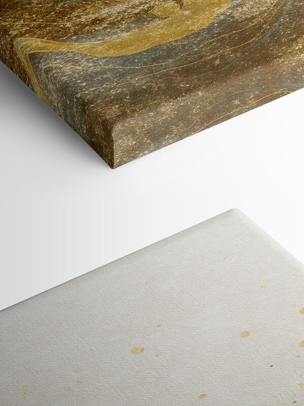 Flowing abstract colors and organic shapes