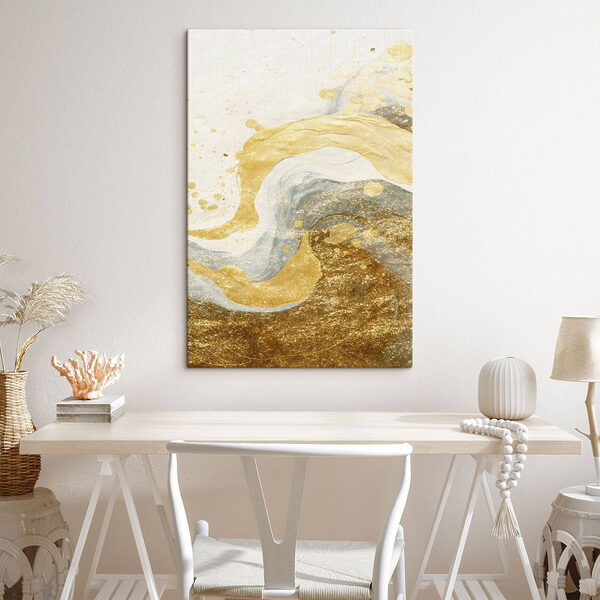 Tablouri Valuri abstracte în nuanțe pastelate moi (SKU: s44002) Tablouri Tablouri Valuri abstracte în nuanțe pastelate moi (SKU: s44002)