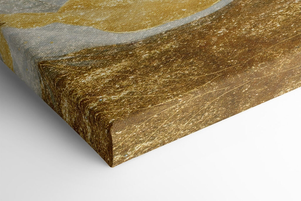 Abstract waves in soft pastel hues