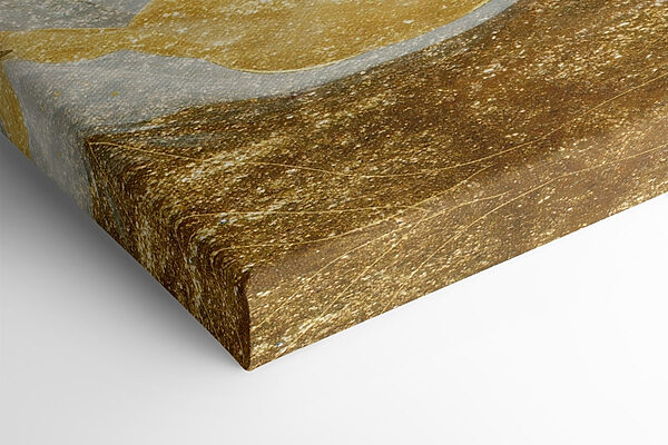 Abstract waves in soft pastel hues