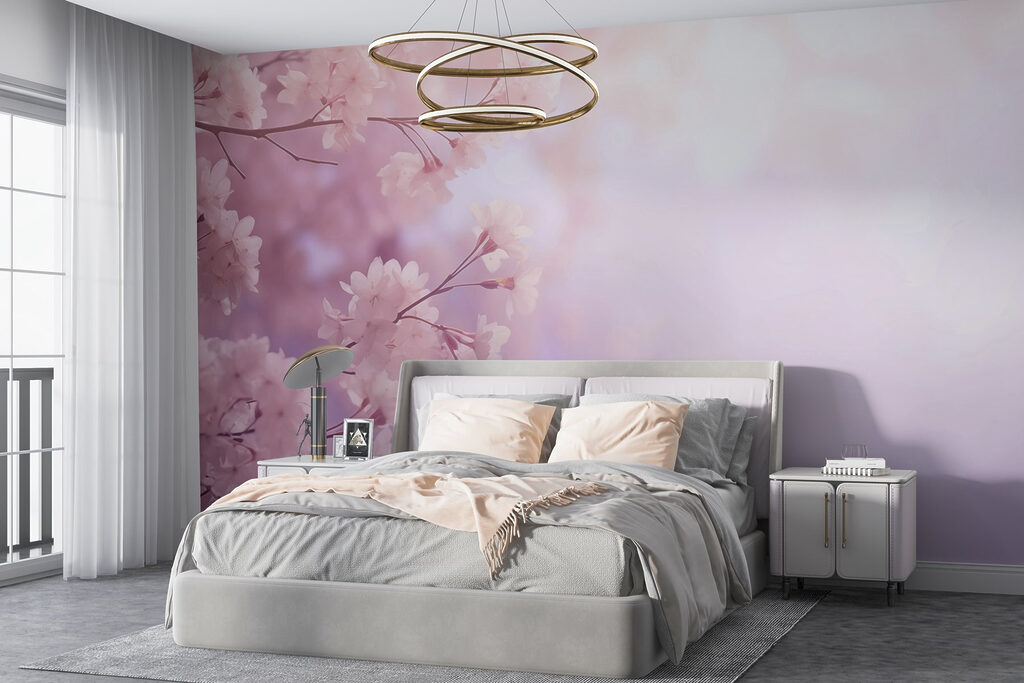 Soft blossoms in a pastel moment