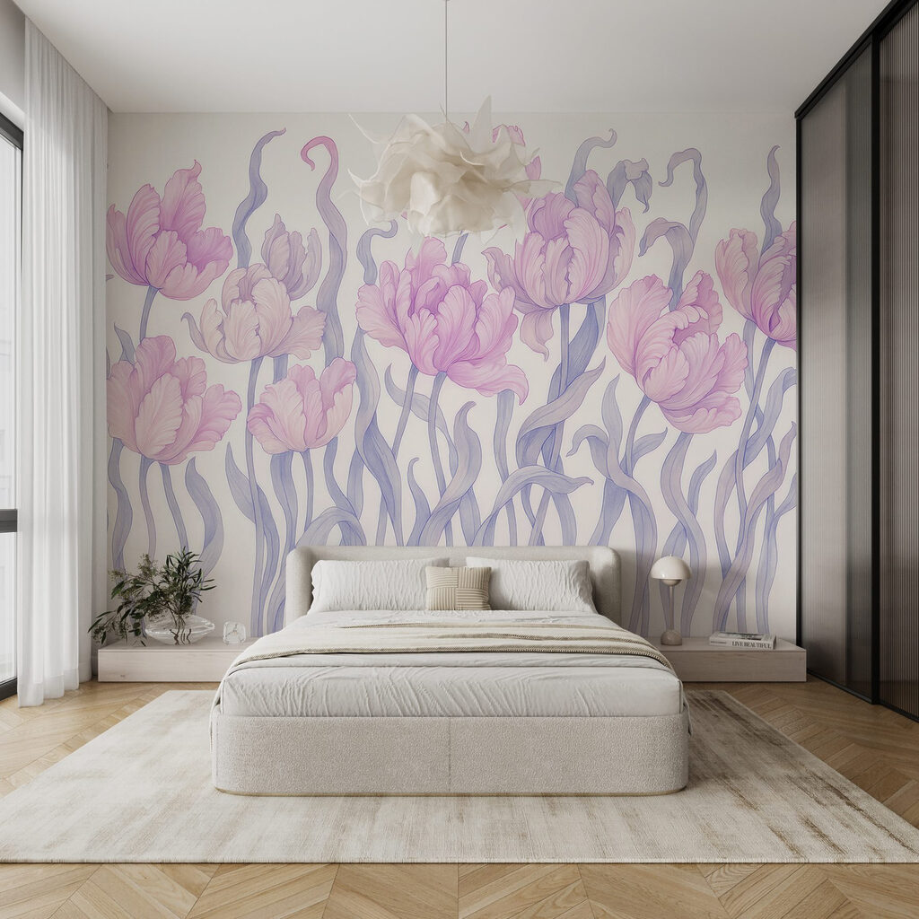 Group of purple flowers