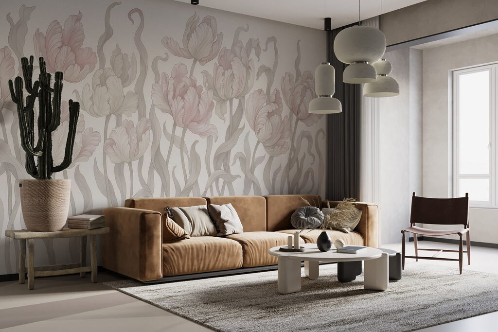 Delicate blooms in soft hues Delicate blooms in soft hues