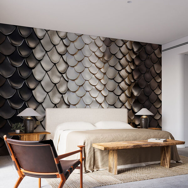 Textured patterns in neutral hues Textured patterns in neutral hues