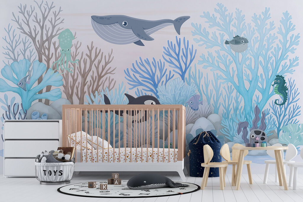 Cartoon of a sea animal