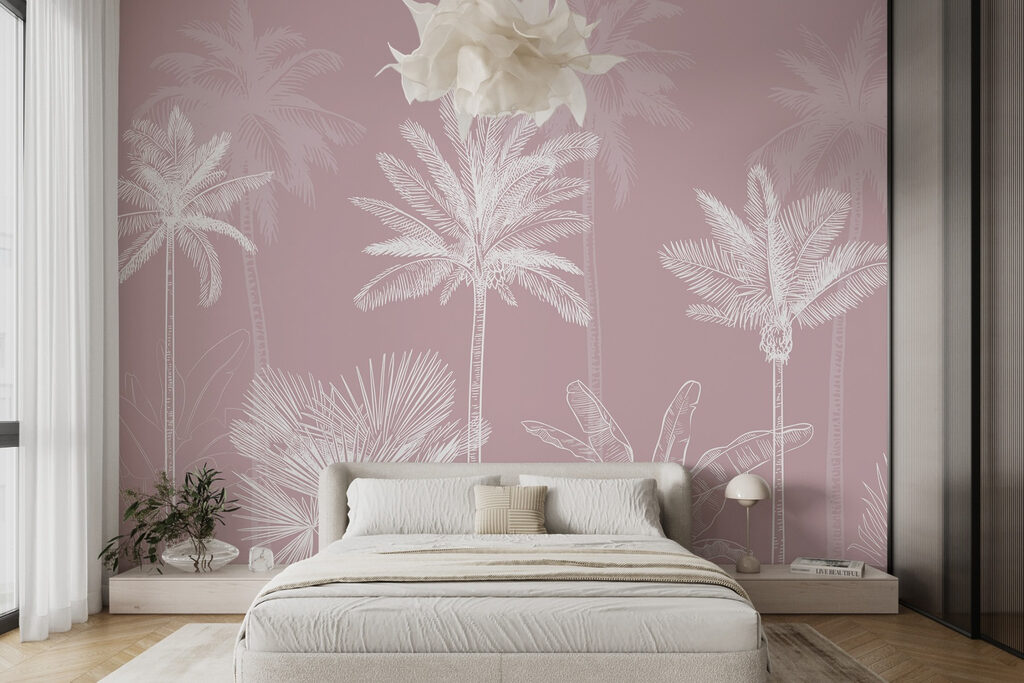 Group of palm trees Group of palm trees